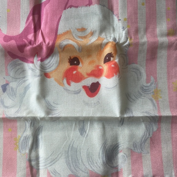 NWOT Christmas pillow Santa 18 x18” cover - Picture 2 of 3
